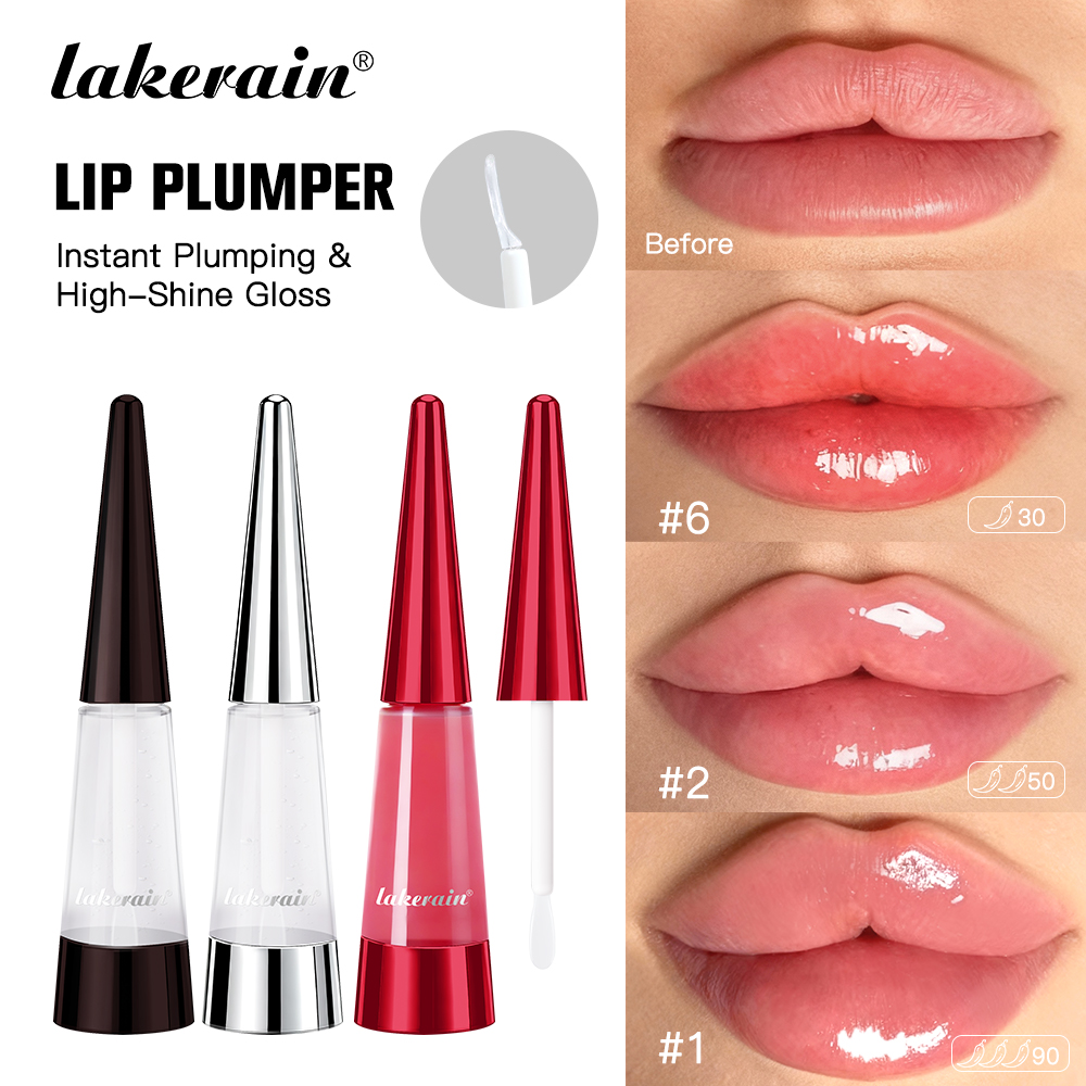 Lip Gloss Plumping - Lakerain Lip Plumper Deep Hydration Long-Lasting