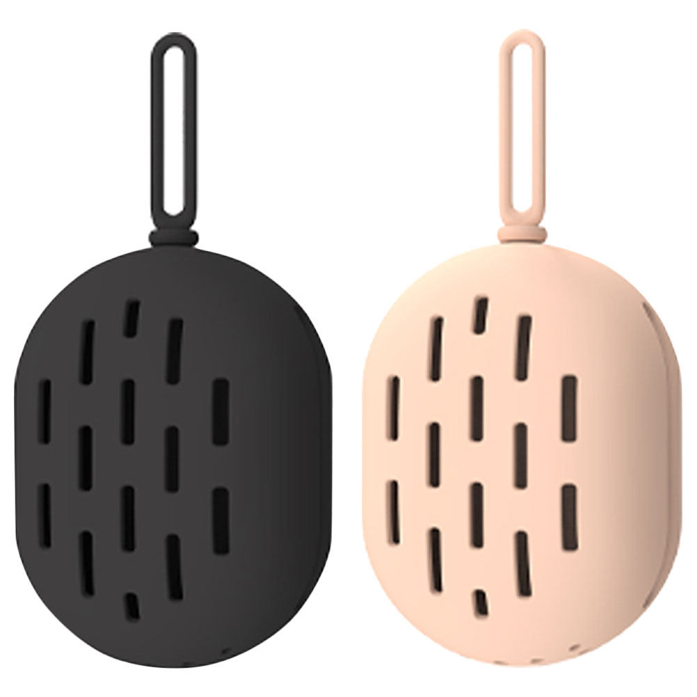 Beauty In Makeup - 2Pcs Makeup Sponge Box Silicone Puff