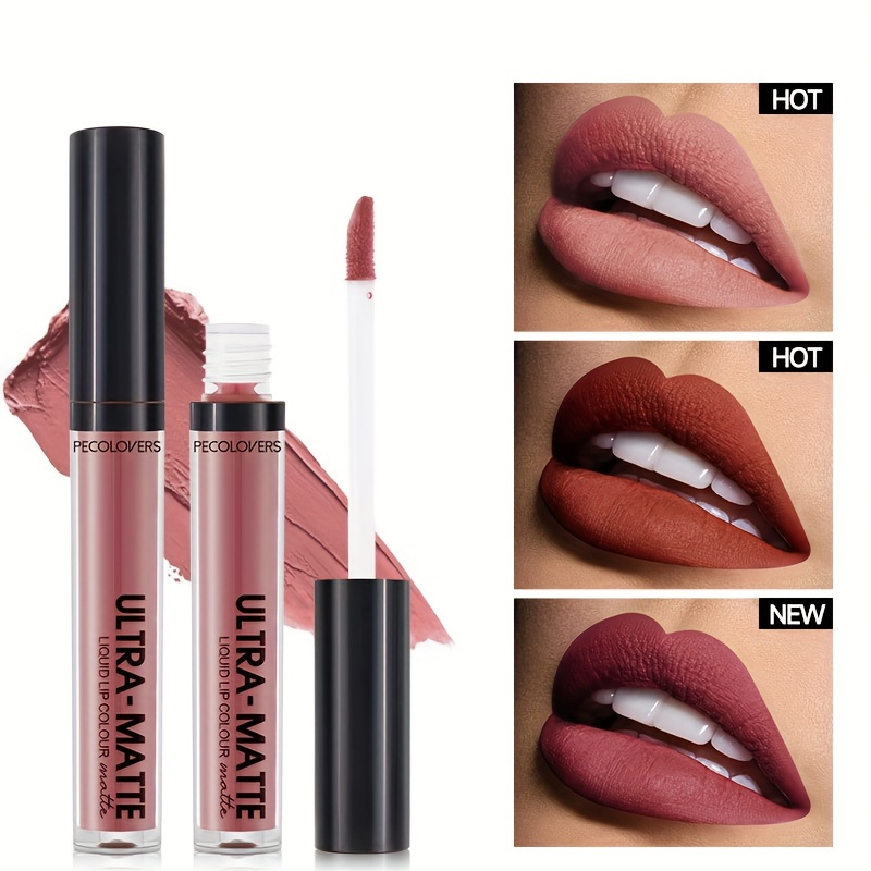 Lip Gloss Plumping - Sexy Long Lasting Velvet Matte Lip