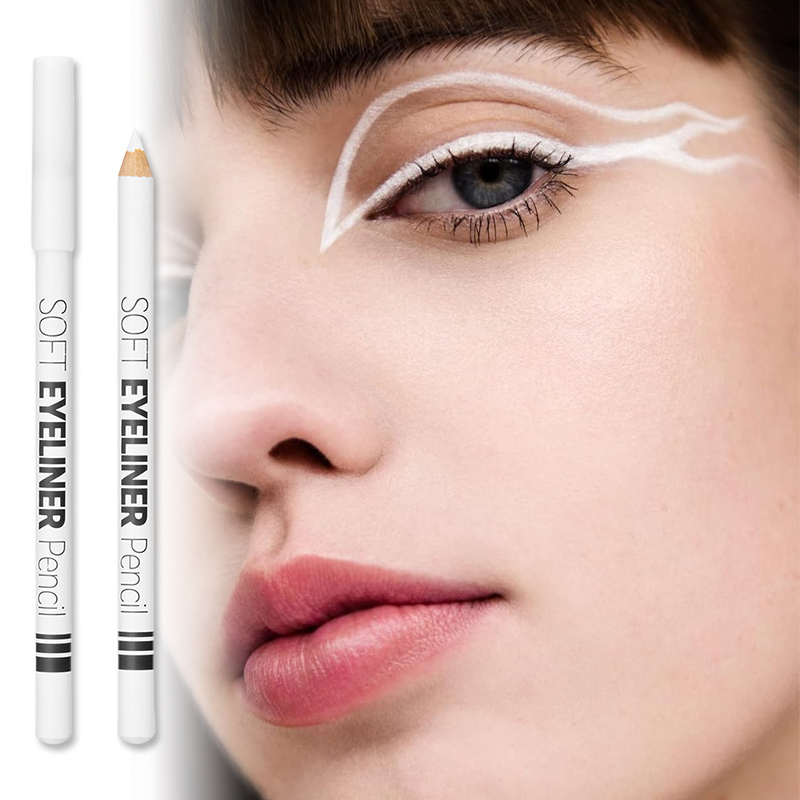1/12pcs White Eyeliner Makeup  - Beauty Linasi Makeup ulasan dan harga