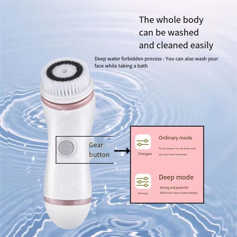 BAAM-Silicone Facial Cleanser  - Electric Face Cleanser Brush ulasan dan harga