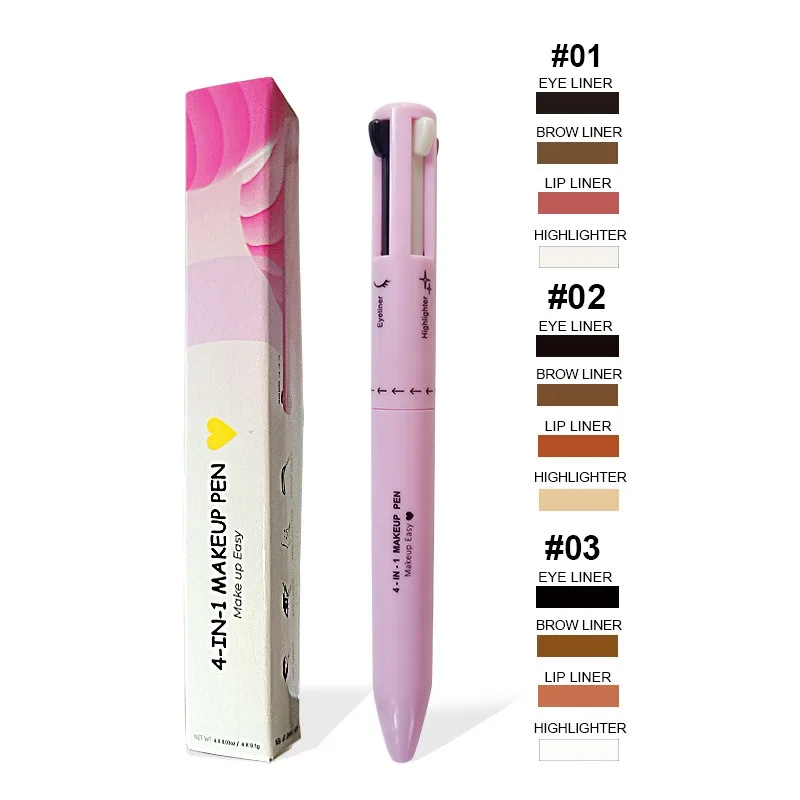 4 In 1 Eyebrow Pencil Lip Line - Beauty Linasi Makeup ulasan dan harga