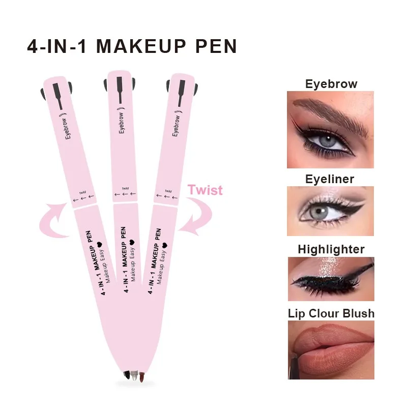 4 In 1 Eyebrow Pencil Lip Line - Beauty Linasi Makeup ulasan dan harga