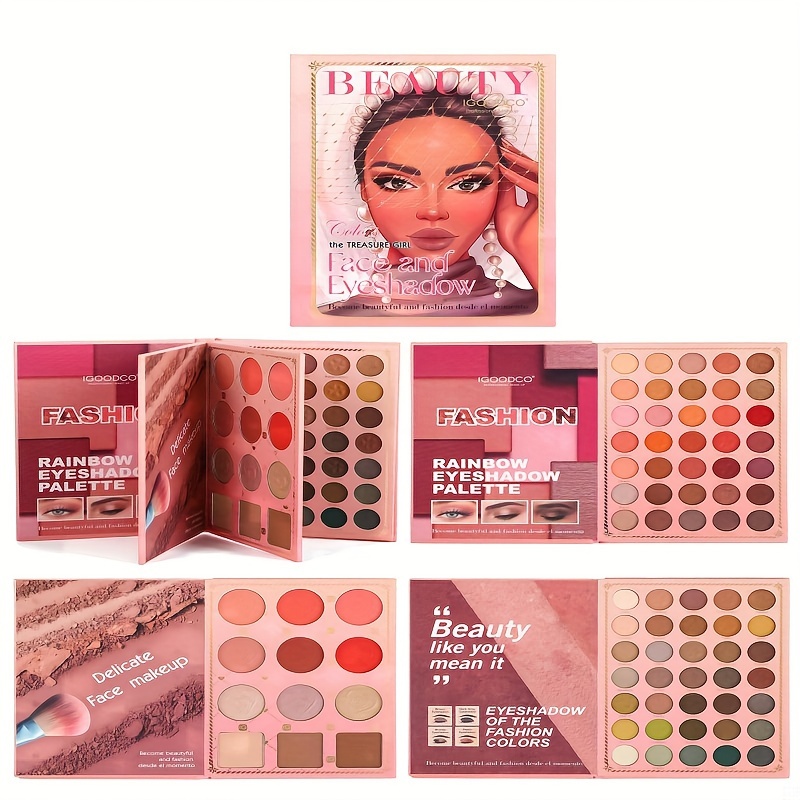82 Colors Eyeshadow Palette Ma - Beauty Book Makeup Kit ulasan dan harga