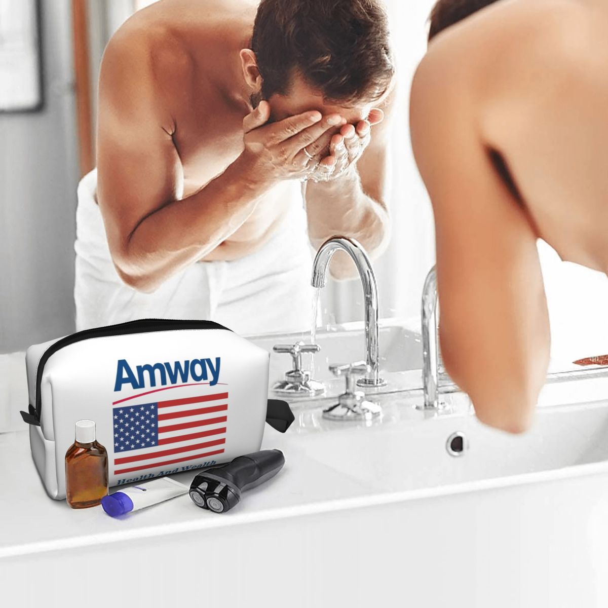 Amway USA Makeup Bag Cosmetic  - Beauty Makeup Usa ulasan dan harga