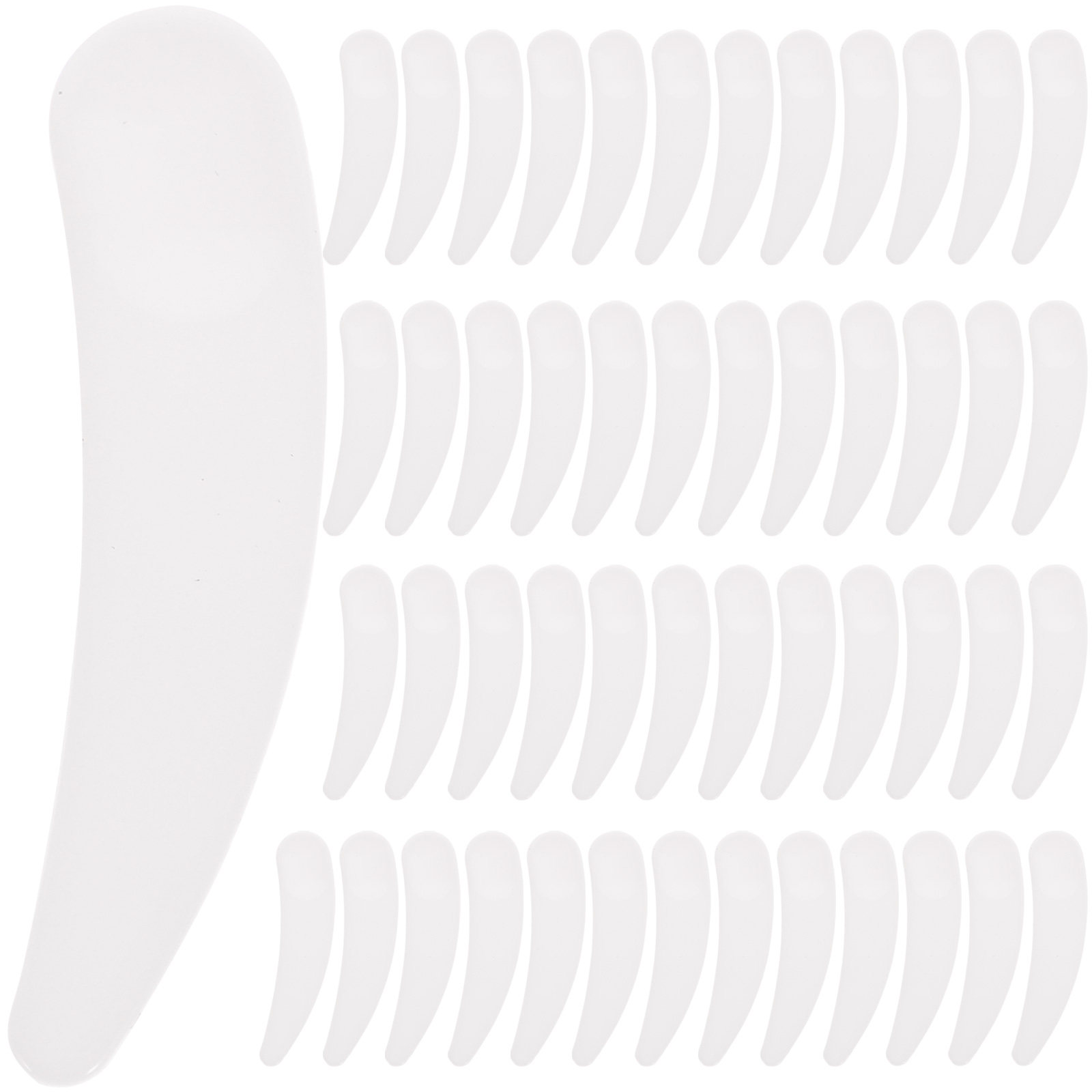50Pcs Spatula Spoon Facial for - Beauty Makeup Wholesale ulasan dan harga