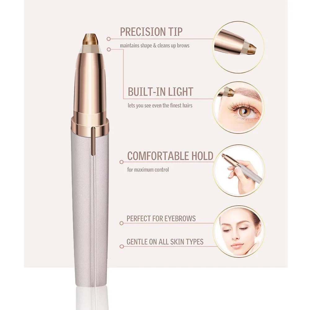Electric Eyebrow Trimmer Eye B - Eyebrow Pomade Pencil ulasan dan harga