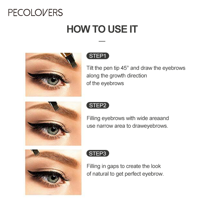 4 Fork Waterproof Eyebrow Penc - Eyebrow Pomade Pencil ulasan dan harga