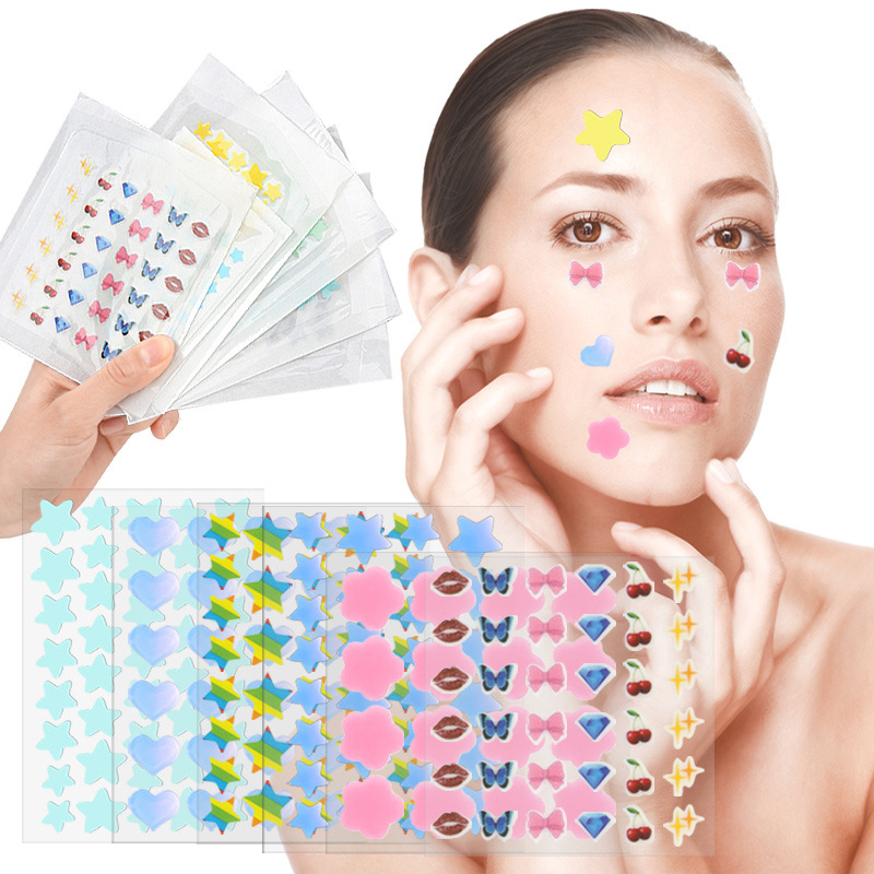 Color Cartoon Acne Patch Skin  - Beauty In Makeup ulasan dan harga