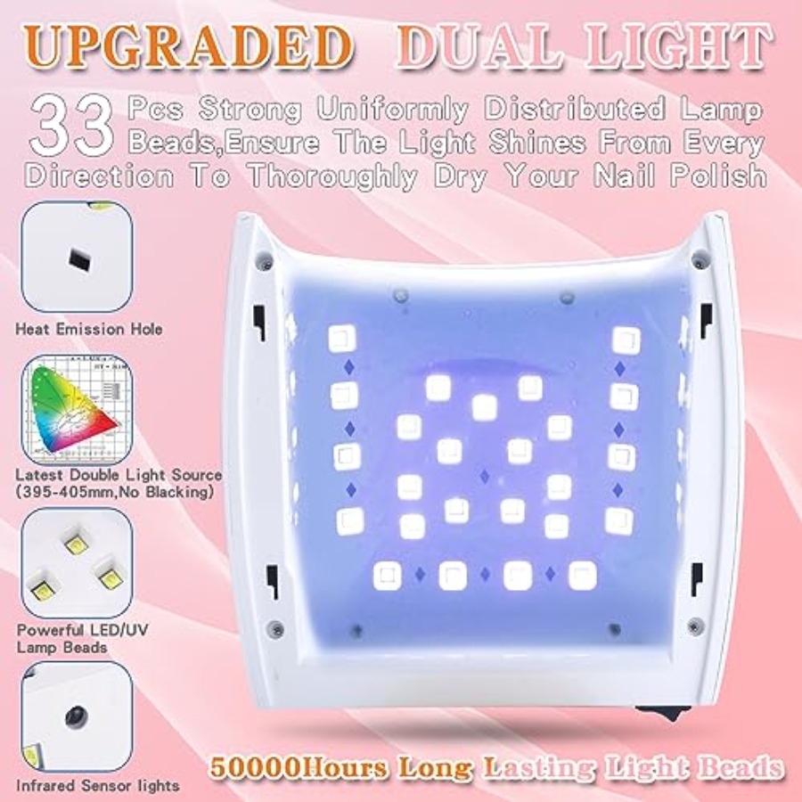 Rechargeable Faster Drying UV  - Uv Nail Lamp ulasan dan harga