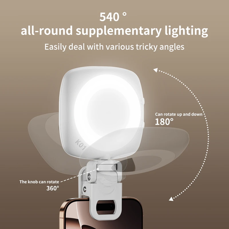 Phone Selfie Light 2700K-6500K - Photo Beauty Makeup ulasan dan harga