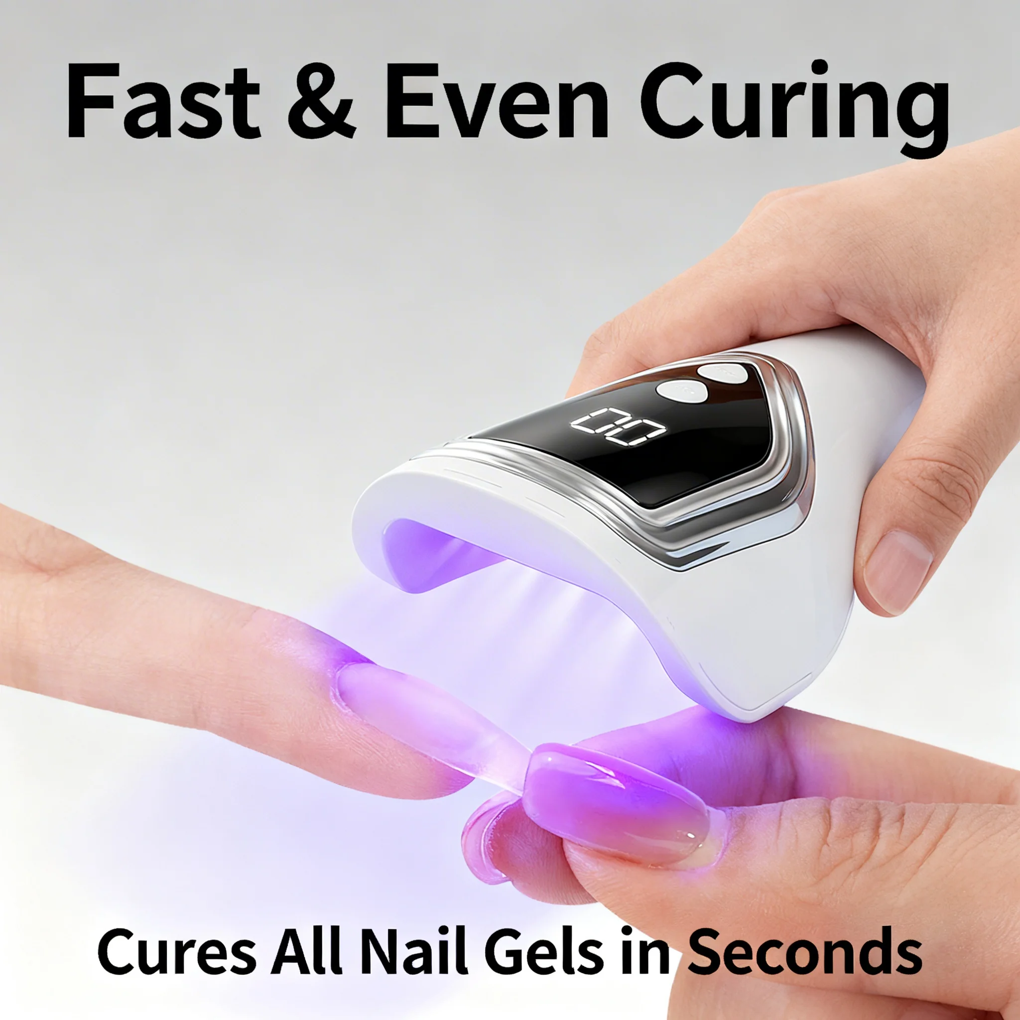 Portable UV Nail Lamp,Recharge - Uv Nail Lamp ulasan dan harga