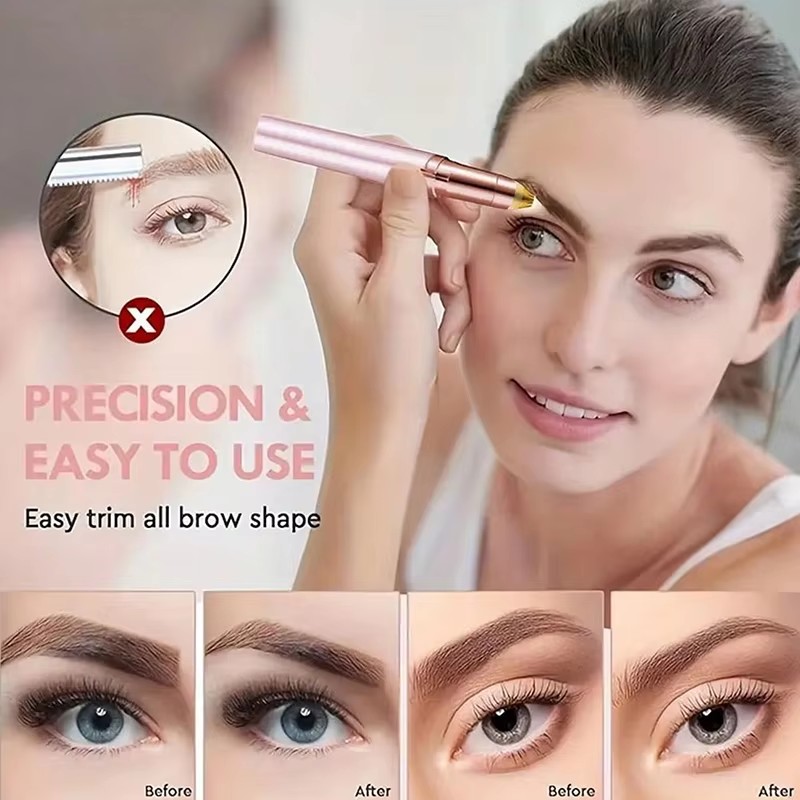 Women Electric Eyebrow Trimmer - Eyebrow Pomade Pencil ulasan dan harga