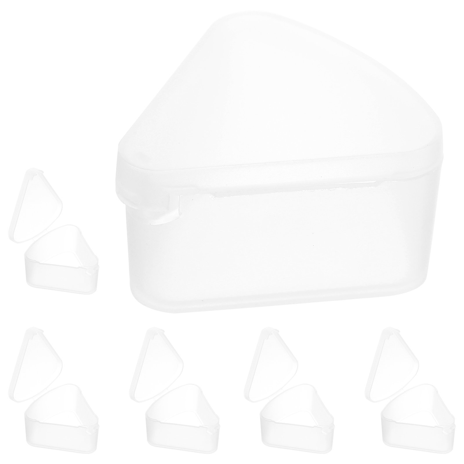6Pcs Triangle Powder Puff Case - Beauty In Makeup ulasan dan harga