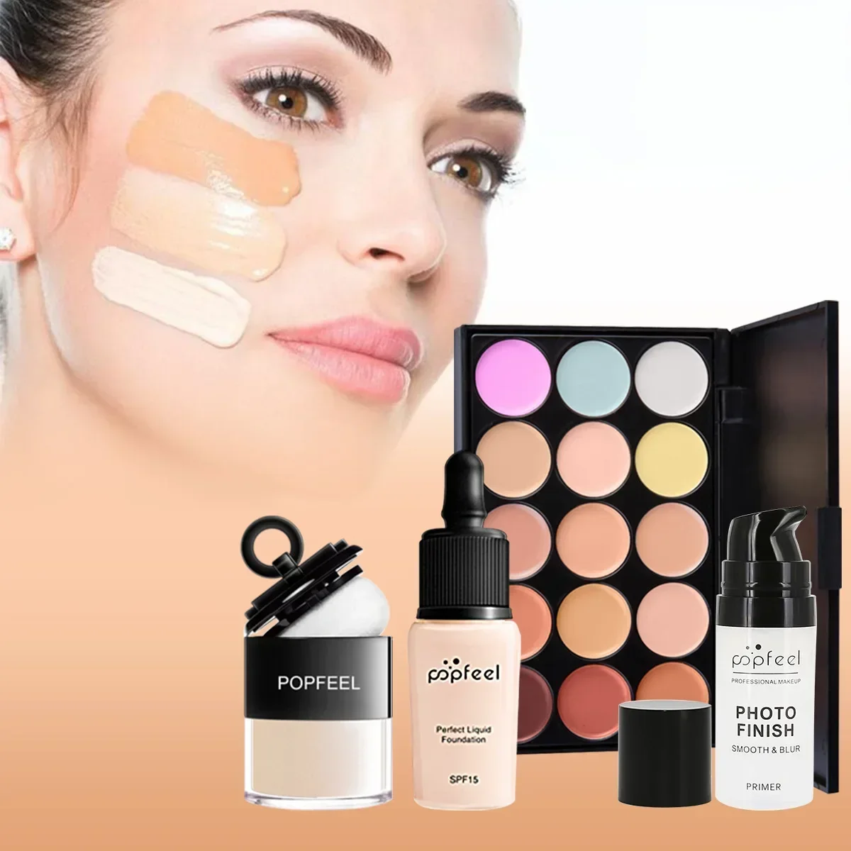 POPFEEL All-in-One Makeup Kit  - Beauty Book Makeup Kit ulasan dan harga