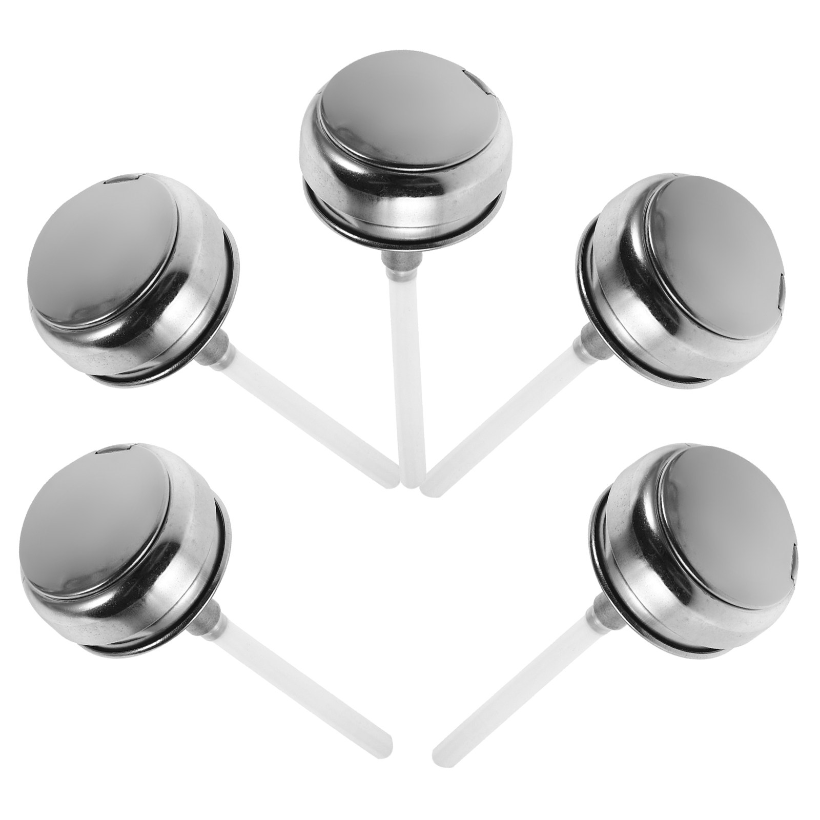 5Pcs Stainless Steel Aluminum  - Beauty In Makeup ulasan dan harga