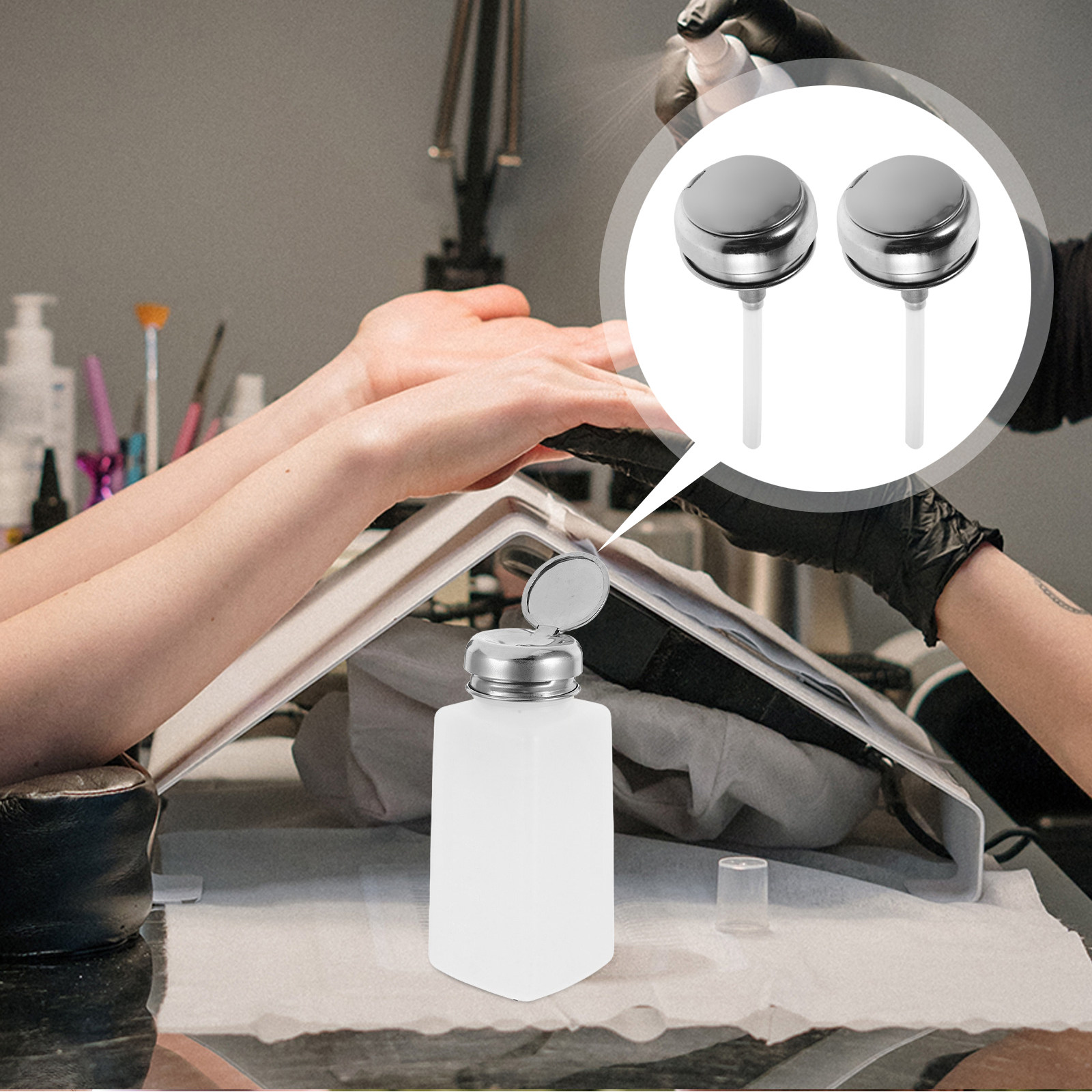 5Pcs Stainless Steel Aluminum  - Beauty In Makeup ulasan dan harga