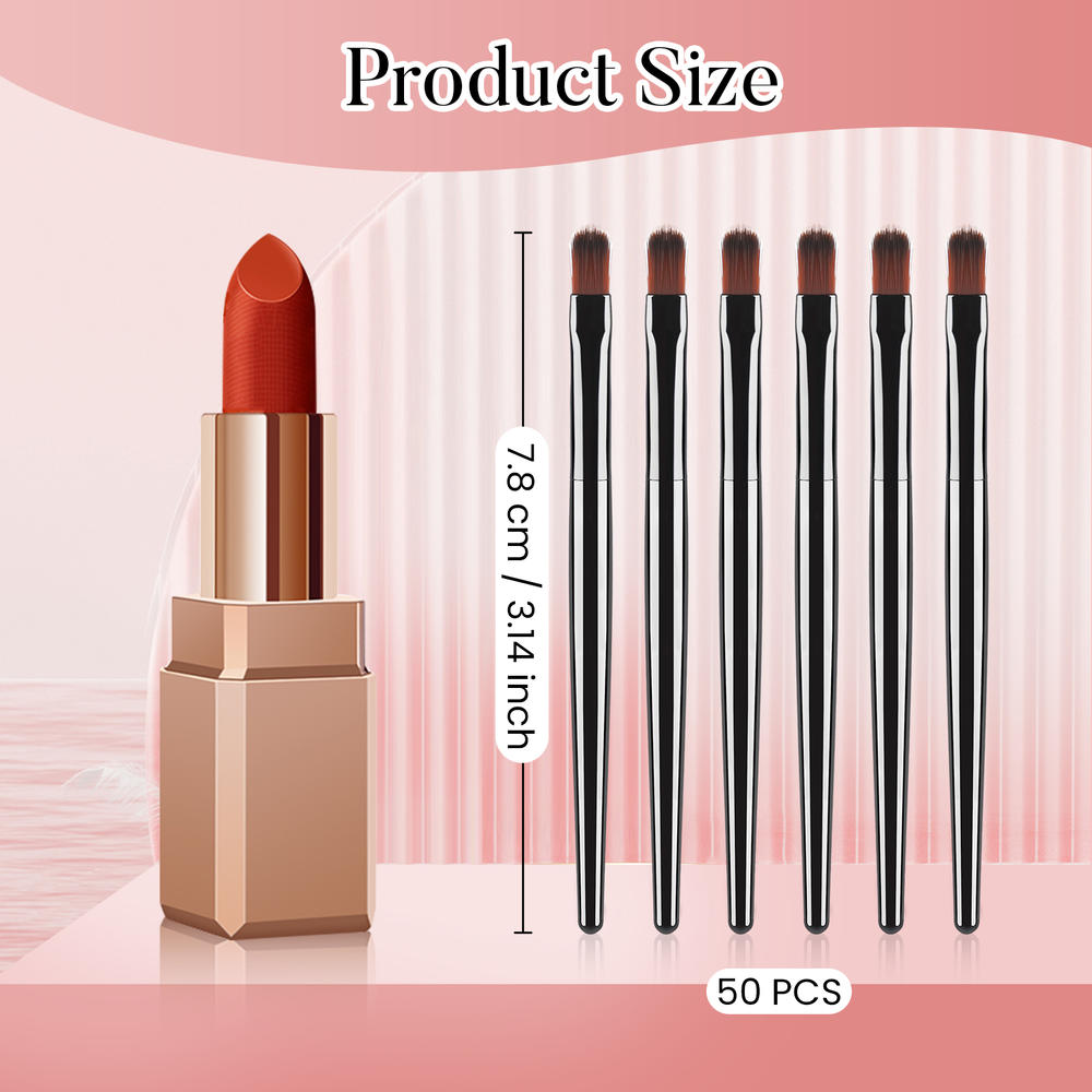 50/100pcs Disposable Lip Brush - Beauty In Makeup ulasan dan harga