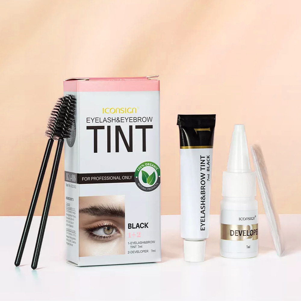 Eyelash Eyebrow Dye Tint Kit F - Eyebrow Pomade Pencil ulasan dan harga