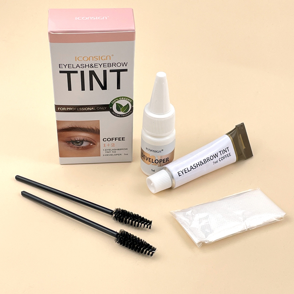 Eyelash Eyebrow Dye Tint Kit F - Eyebrow Pomade Pencil ulasan dan harga