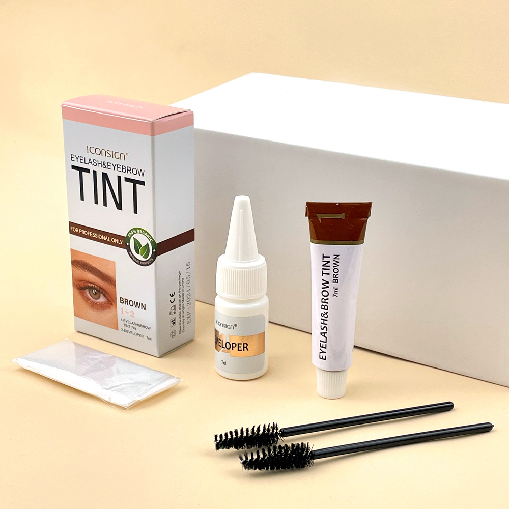Eyelash Eyebrow Dye Tint Kit F - Eyebrow Pomade Pencil ulasan dan harga