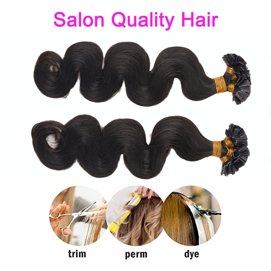 OCGK Body Wave Nail Flat Tip H - Nail Extension Tips ulasan dan harga