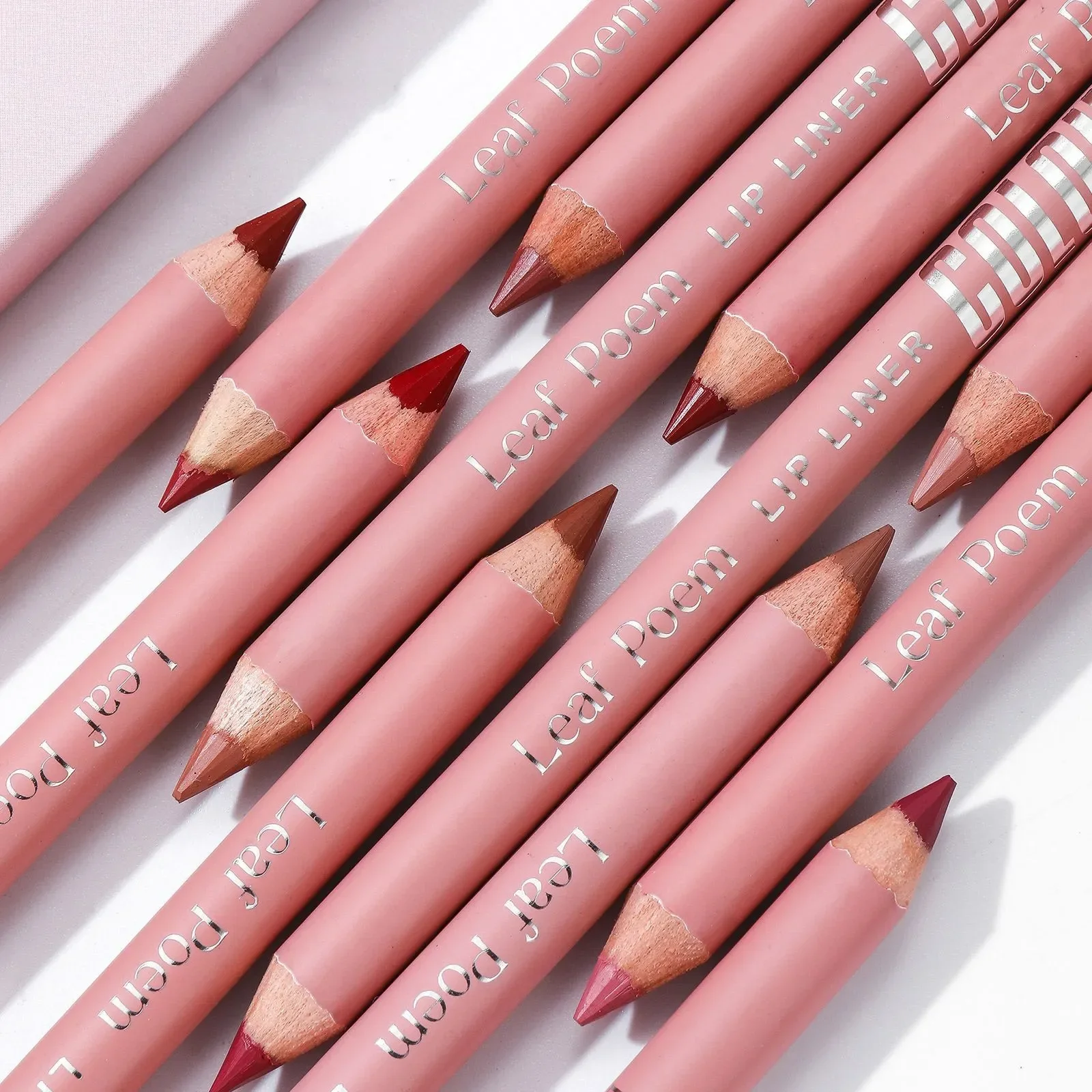 Nude Brown Lip Liner Pencil Li - Beauty Linasi Makeup ulasan dan harga