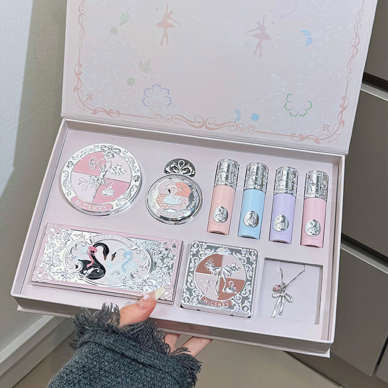 NICEKEY Pink Ballet Makeup Set - Beauty Book Makeup Kit ulasan dan harga