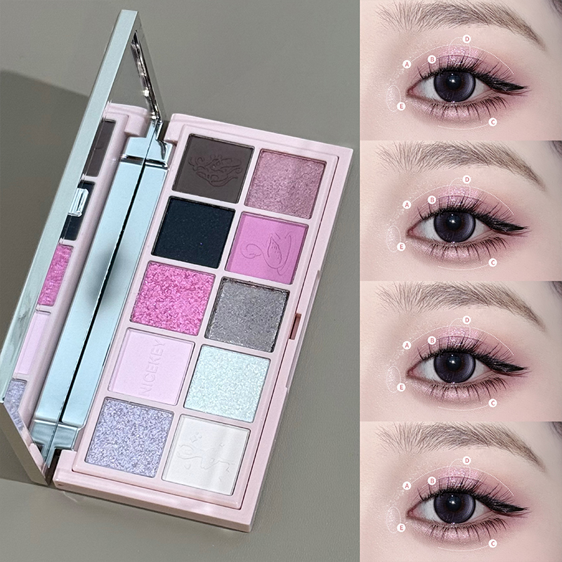 NICEKEY Pink Ballet Makeup Set - Beauty Book Makeup Kit ulasan dan harga