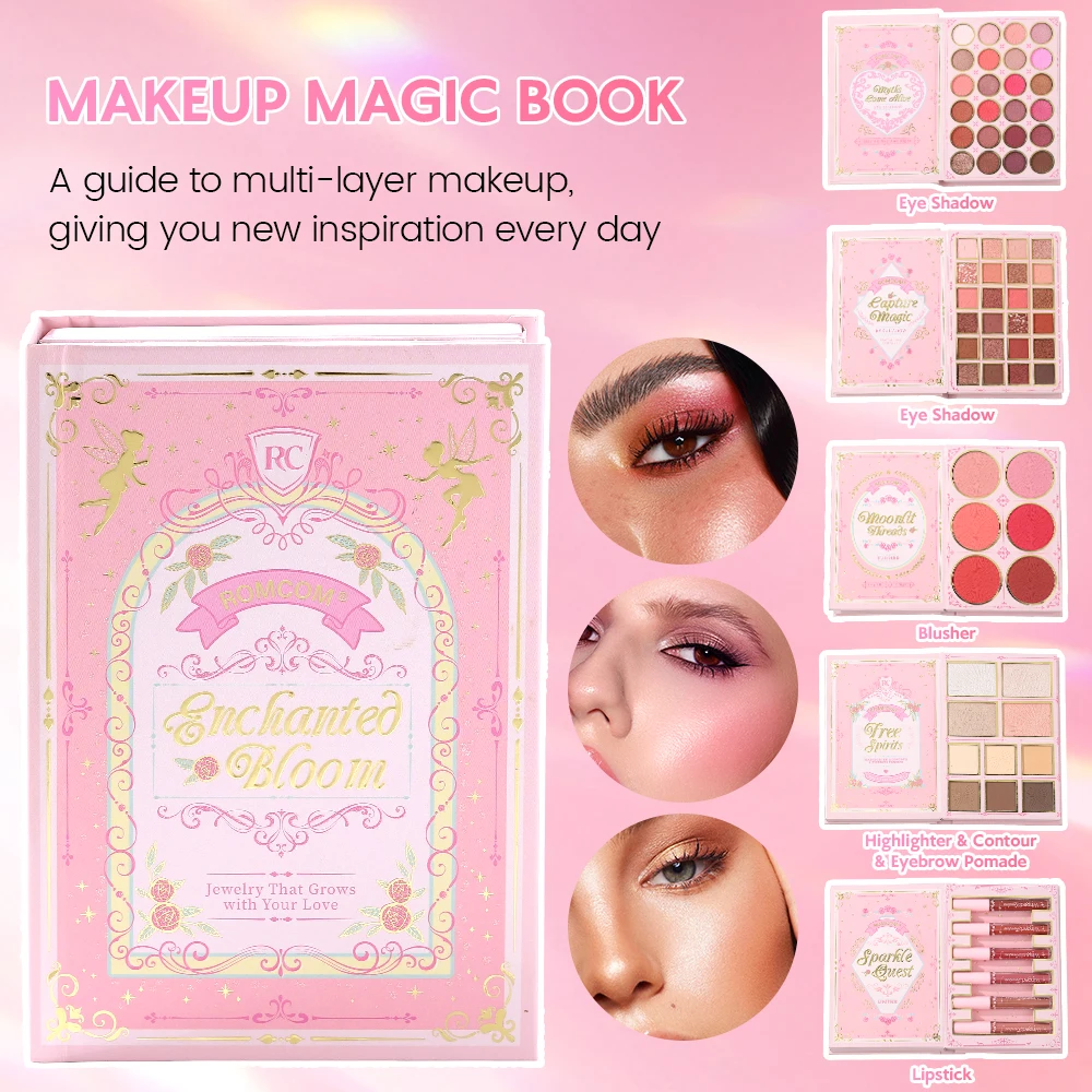 5 Layers All In One Makeup Boo - Beauty Book Makeup Kit ulasan dan harga