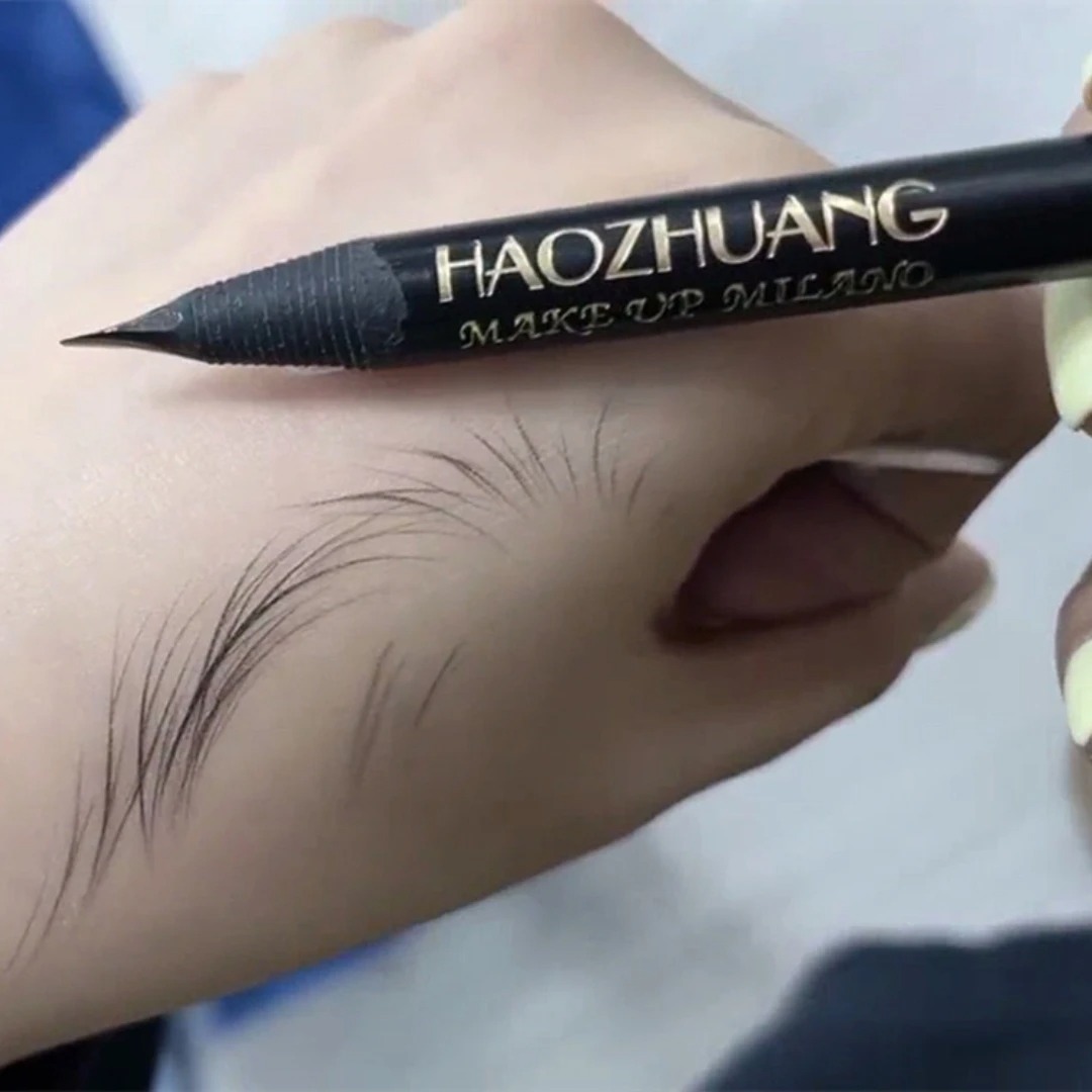 HAOZHUANG Pull Eyebrow Pencil  - Eyebrow Pomade Pencil ulasan dan harga