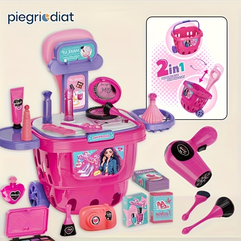 36Pcs Kids Pretend Makeup Play - Ms Beauty Makeup ulasan dan harga
