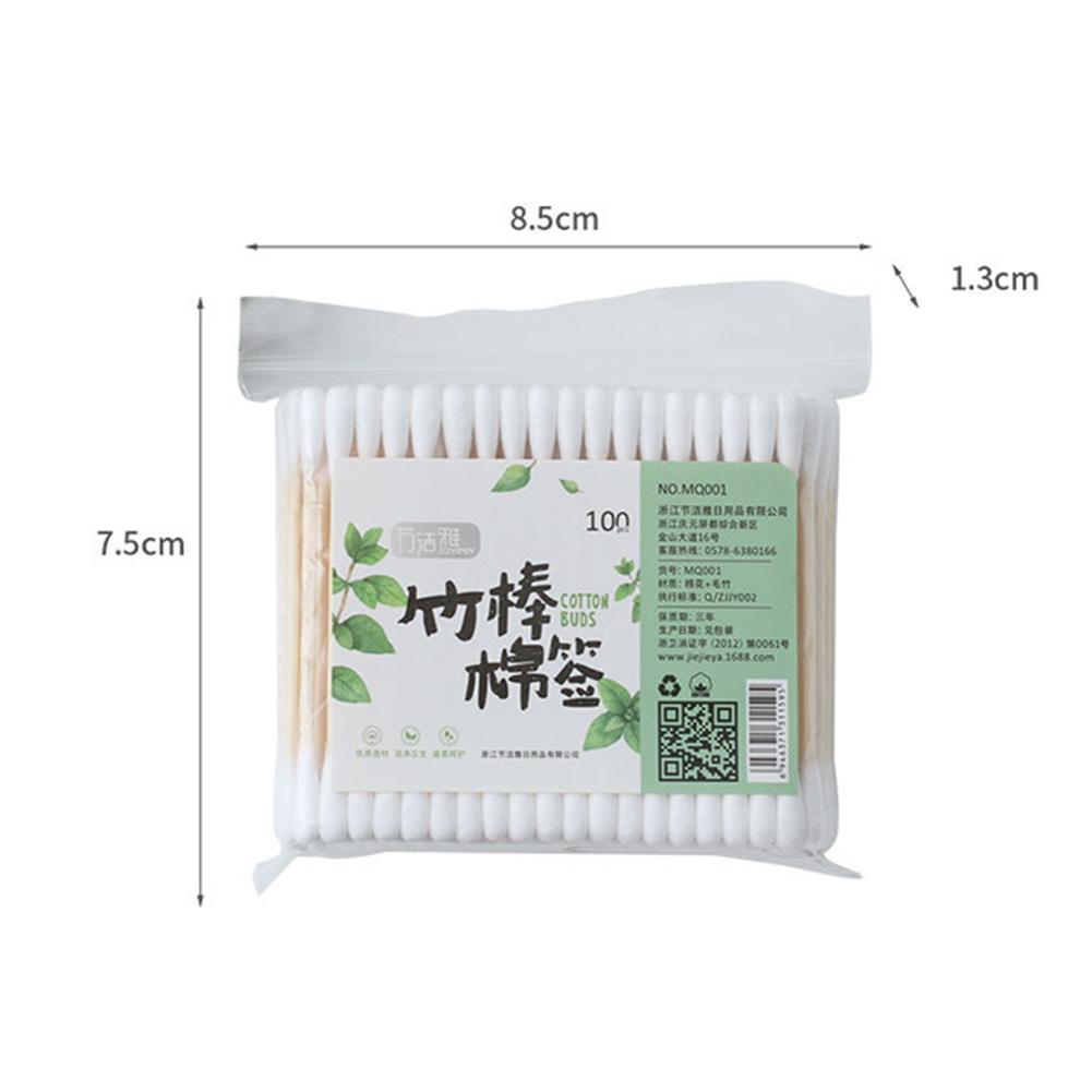10/100pcs Disposable Cotton Sw - Beauty In Makeup ulasan dan harga