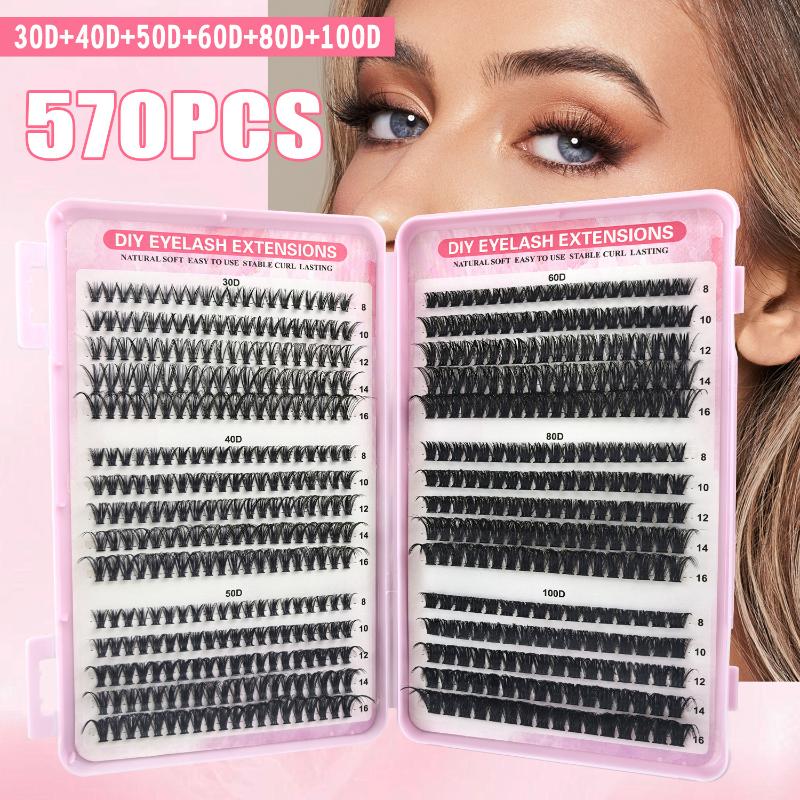 Individual Lashes 570pcs 30D 4 - Beauty Book Makeup Kit ulasan dan harga