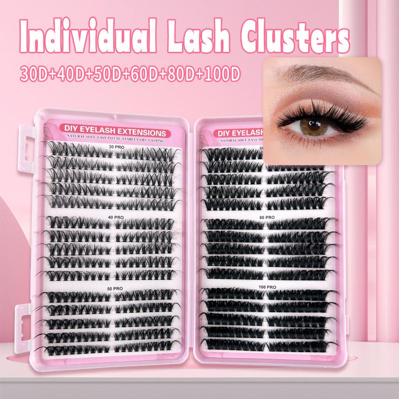 Individual Lashes 570pcs 30D 4 - Beauty Book Makeup Kit ulasan dan harga