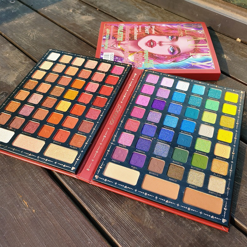 90 Matte Eyeshadow Palette Shi - Beauty Book Makeup Kit ulasan dan harga