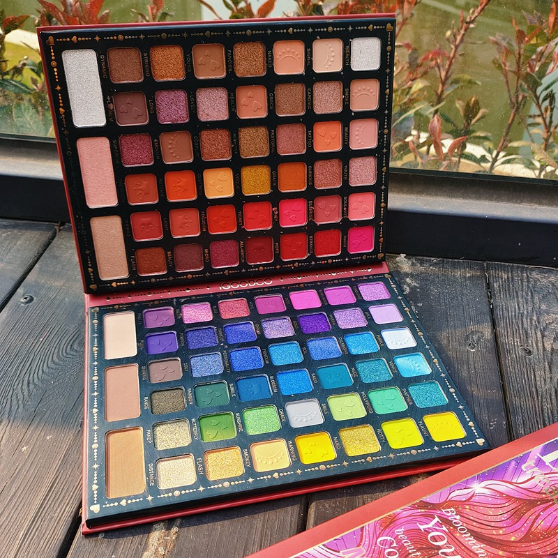 90 Matte Eyeshadow Palette Shi - Beauty Book Makeup Kit ulasan dan harga
