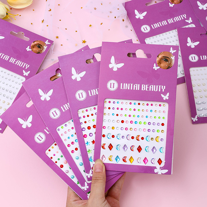 Hot Selling Face Gems Stickers - Beauty In Makeup ulasan dan harga