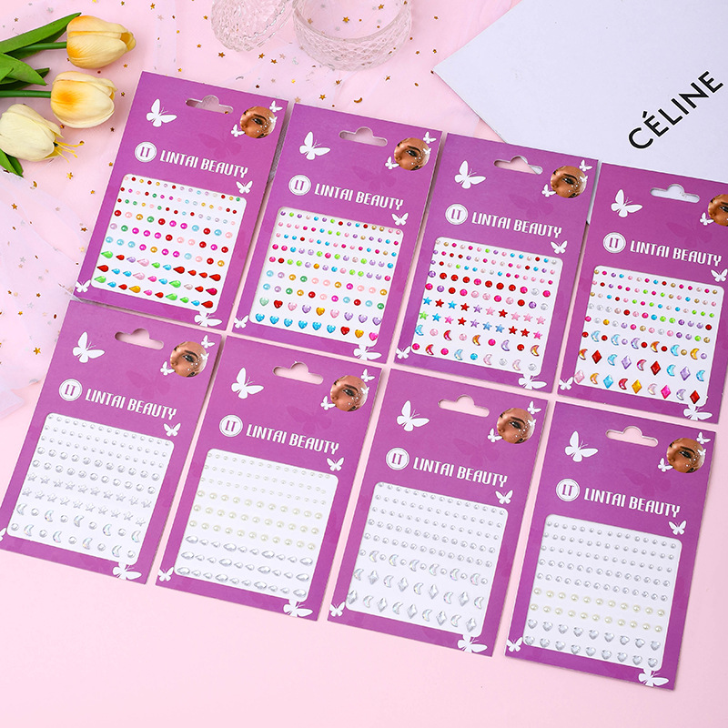 Hot Selling Face Gems Stickers - Beauty In Makeup ulasan dan harga