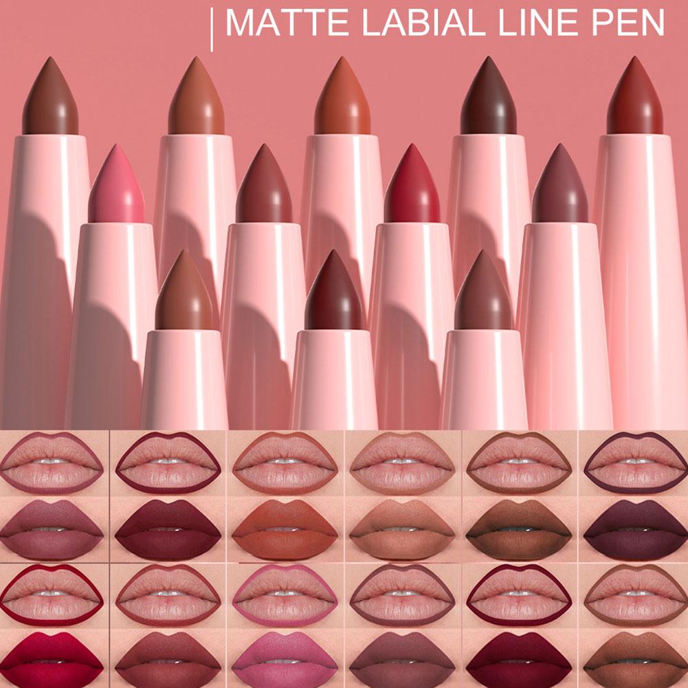 6 Color Lip Liner Pen Set ,Wat - Beauty Linasi Makeup ulasan dan harga