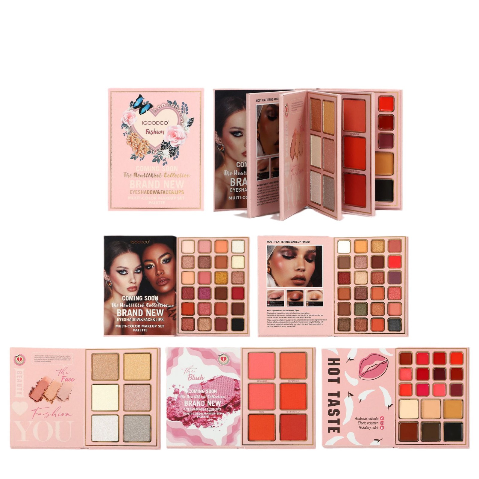 Professional 78-Color All-in-O - Beauty Book Makeup Kit ulasan dan harga