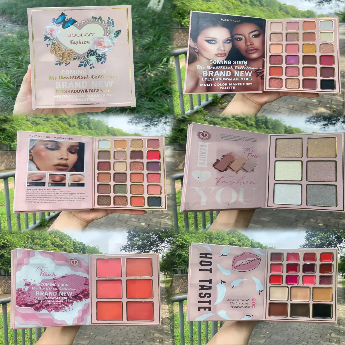 Professional 78-Color All-in-O - Beauty Book Makeup Kit ulasan dan harga