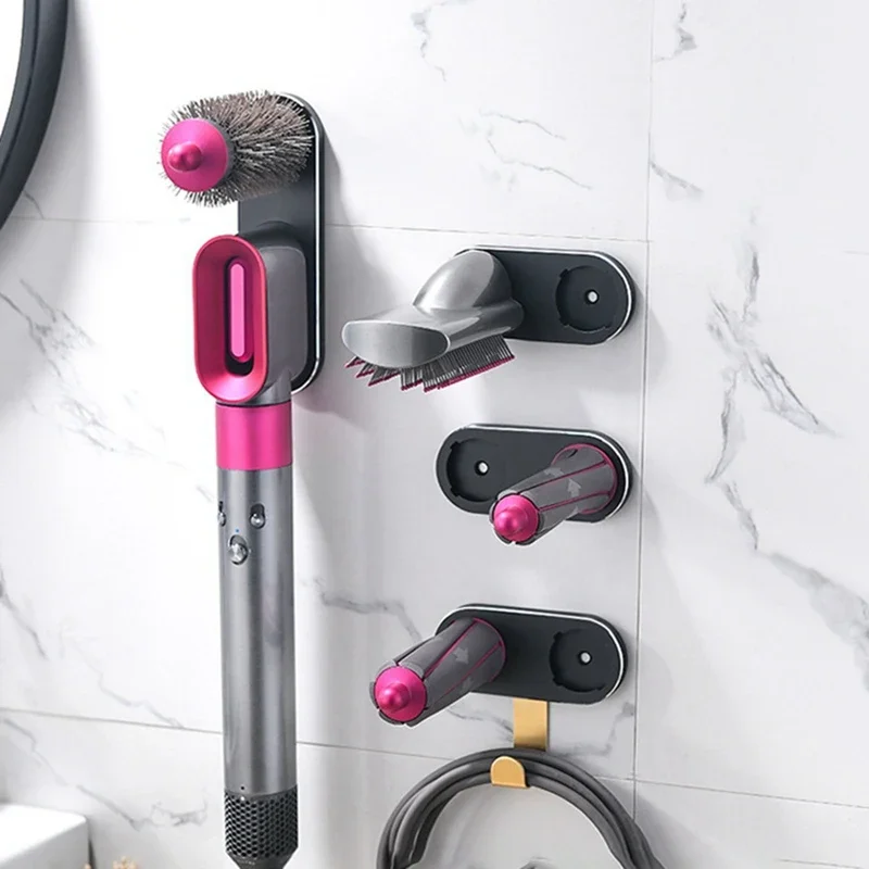 Hair Dryer Holder Wall Mount S - Hair Curling Wand ulasan dan harga