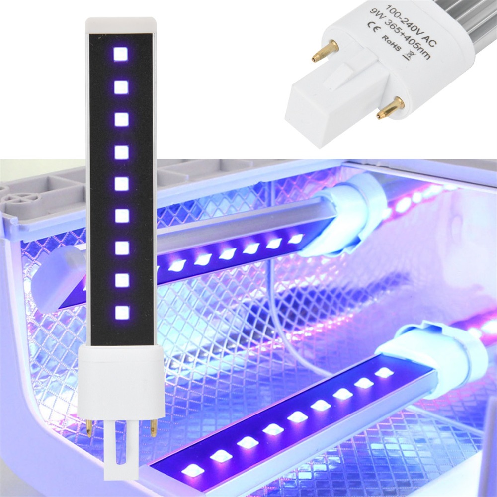 365+405nm Double Light Source  - Uv Nail Lamp ulasan dan harga