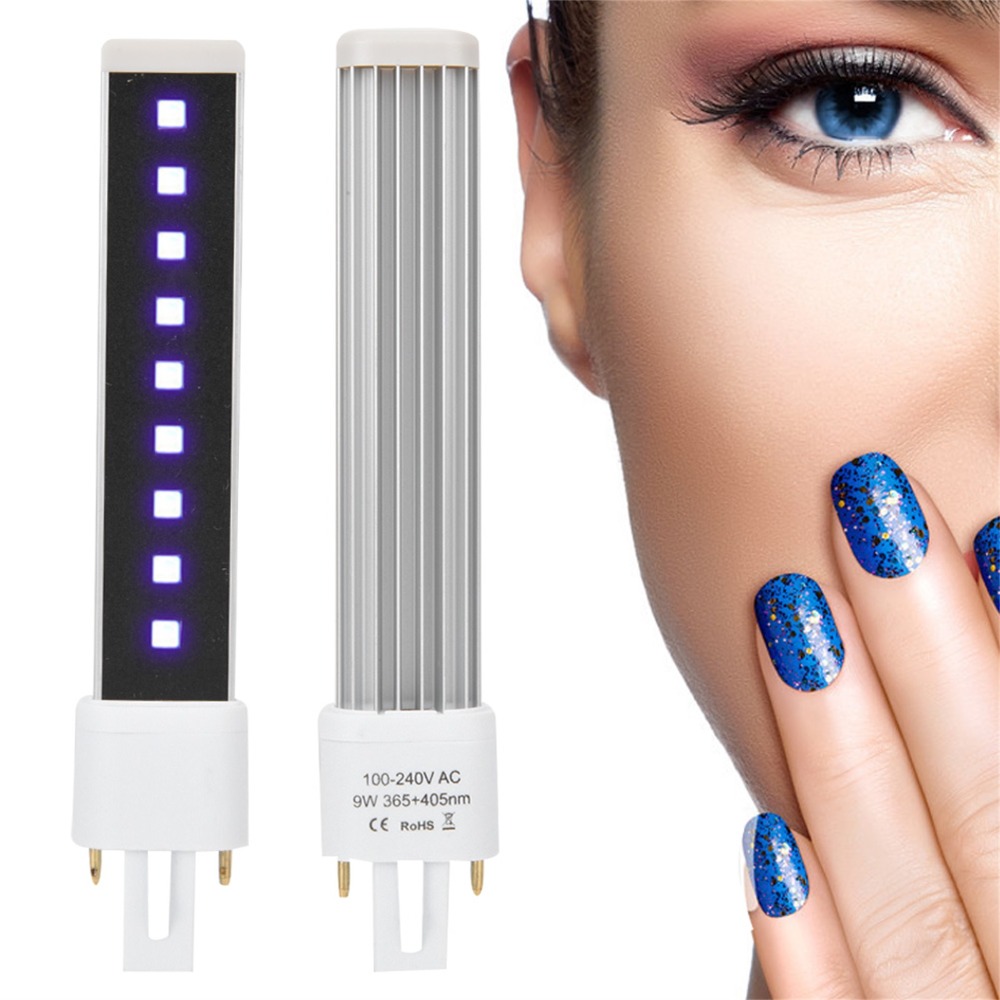 365+405nm Double Light Source  - Uv Nail Lamp ulasan dan harga