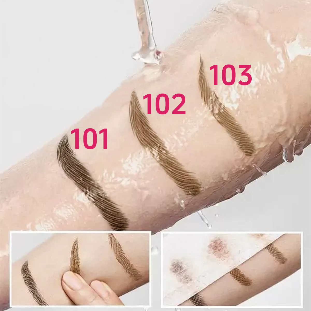 3-color Waterproof eyebrow pen - Eyebrow Pomade Pencil ulasan dan harga