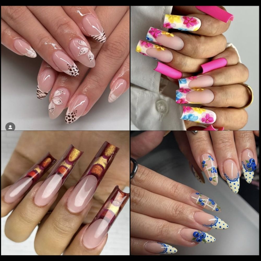 140PCS 14 Sizes French Nail Du - Nail Extension Tips ulasan dan harga