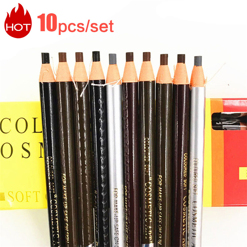 10pcs Eyebrow Pencil Women Mak - Eyebrow Pomade Pencil ulasan dan harga