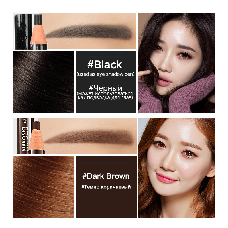 10pcs Eyebrow Pencil Women Mak - Eyebrow Pomade Pencil ulasan dan harga