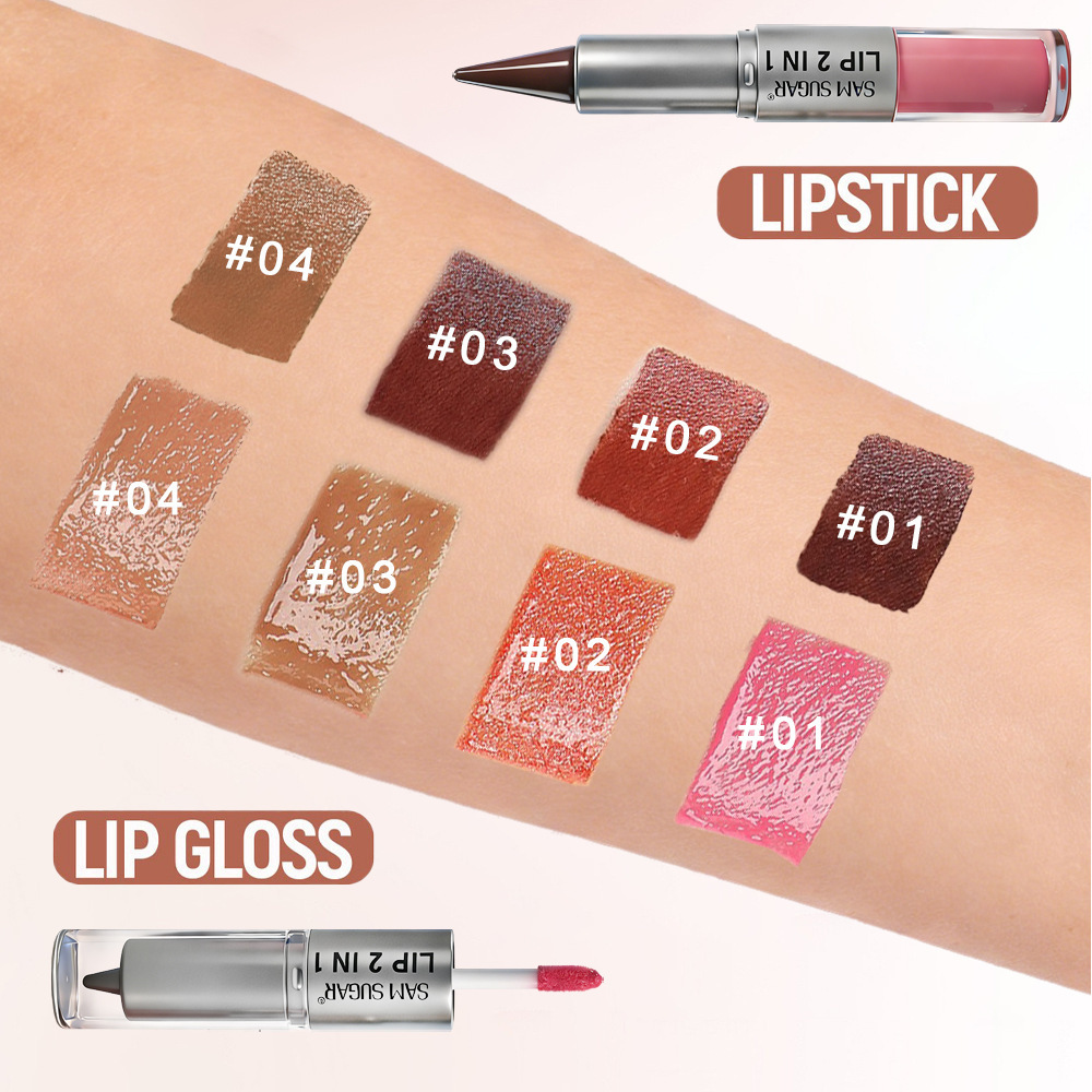 2 in 1 Lip Liner & Lip Gloss,  - Lip Gloss Plumping ulasan dan harga